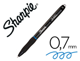 Boligrafo Sharpie Retractil Tinta Gel Punta 0,7 mm Color Azul