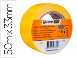 Cinta Adesiva Tarifold para Marcaje Y Señalizacion de Suelo 33 mt X 50 mm Color Amarelo