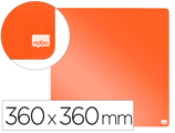 Quadro Nobo Magnético para a Casa Cor Laranja 360x360 mm