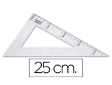 Esquadro Triangulo Plástico 25 cm