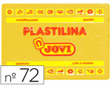 Plasticina Jovi 72 350 gr Amarela Escuro