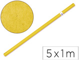 Papel Kraft Rolo Amarelo 1mt X 5mt 65 gr