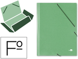 Pasta de Elásticos Folio Verde