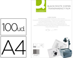 Acetato Q-connect Din A4 para Fotocopias a Duas Faces Caixa com 100 Unidades