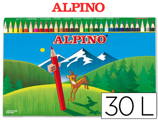 Lápis de Cores Alpino. 30 Unidades