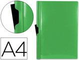 Bolsa Dossier com Clip Lateral Din A4 Verde 60 Folhas
