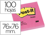 Bloco de Notas Adesivas Post-it Fucsia 76 X 76 mm