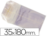 Saco Celofane 35x180mm Pack 100