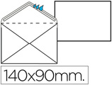 Envelope Mínimo Normalizado Branco 90x140mm Engomado Pack de 100 Unidades