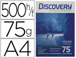 Papel Fotocopia Discovery Din A4 Pack 500 Folhas 75 gr
