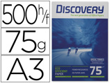Papel Fotocopia Discovery Din A3 Pack 500 Folhas 75 gr