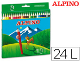 Lápis de Cores Alpino. 24 Unidades