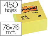 Bloco de Notas Adesivas Post-it 76 X 76 X 45 mm