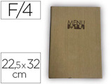Porta Menus 22,5 X 32 cm com 4 Bolsas
