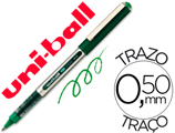 Caneta Uni-ball Roller ub-150 Micro Eye Verde 0,5 mm