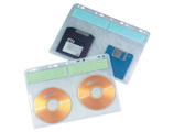 Bolsa Q-connect para Cd's/dvd's 9 Furos para Arquivo Medidas: 20x28 cm Pack 10 Bolsas