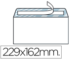 Envelope C5 Branco 162x229 mm Tira de Silicone Pack de 500 Unidades