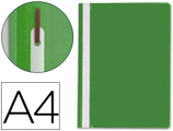 Bolsa Dossier Q-connect Fastener em Plástico Din A4 Verde