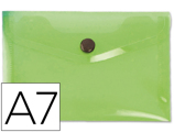 Bolsa Porta Documentos com Mola 114x95 mm Verde
