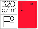 Classificador Gio em Cartolina Folio Pocket Vermelho com Bolsa e Aba