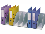 Organizador de Armário Paperflow Cinza com 9 Compartimentos Fixos para Arquivo 82 X 29 X 21 cm