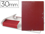 Capa Elásticos para Projetos Lombada 3 cm Vermelha