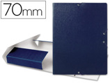 Capa Elásticos para Projetos Lombada 7 cm Azul