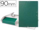 Capa Elásticos para Projetos Lombada 9 cm Verde