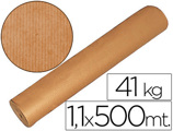 Papel Kraft Castanho 1,10 mt x500 mt 41 kg