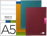 Caderno Escolar Scriptus 48 Folhas Din A5 Pautado Larga 3,5 Papel 90 gr