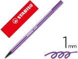 Marcador Stabilo Aguarelavel Pen 68 Violeta 1 mm