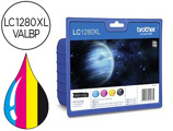 Tinteiro Brother lc-1280xl Pack 4 Cores - mfc-j6510dw mfc-j6710dw mfc-j6910dw