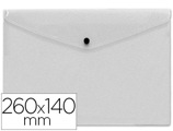 Bolsa Porta Documentos com Fecho de Mola Formato 26x14 cm Cor Transparente