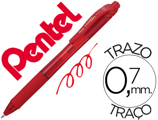 Caneta Pentel Energel bl107 0,7mm Vermelho