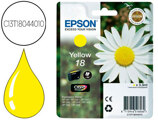 Tinteiro Epson t1804 Amarelo Expression Home xp-102 xp-205 xp-305 xp-405 Capaciidad 180 Pag