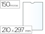 Bolsa Catálogo Q-connect Din A4 150 Microns Pvc Transparente 210x 297 mm