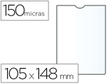Bolsa Catálogo Q-connect Din a6 150 Microns Pvc Transparente 105x 148 mm