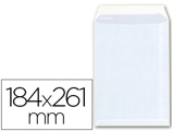 Envelope ab-26 Bolsa Quarto Prolongado Branco 184x261 mm Tira de Silicone Pack de 250 Unidades
