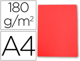 Classificador Gio Cartolina Din A4 Vermelho Pastel 180 gr