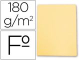 Classificador Gio de Cartolina Folio Amarelo Pastel 180 g/m2