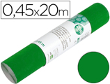 Rolo Adesivo Unicolor Verde Brilho Rolo de 0,45 X 20 mt