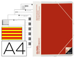Carpeta Global A4 Con Evalucion Continua Programacion Tutoria Y Reuniones En Catalan