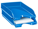 Tabuleiro de Secretária Cep Plástico Azul 257x348x66 mm