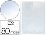 Bolsa Catálogo Q-connect Folio 80 Microns Cristal Caixa de 100 Unidades