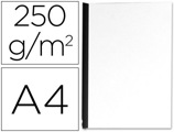 Capa de Encadernação Q-connect Cartão Din A4 Branca Imitação Pele Caixa de 100 Unidades