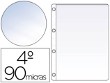 Bolsa Catálogo Saro Quatro Furos Formato Quarto 90 Mc Cristal Caixa de 100 Unidades
