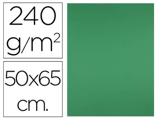Cartolina 50x65 cm 240 gr Verde Natal Pack de 25 Unidades