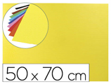 Goma Eva Ondulada 50x70cm 2,2mm de Espessura Amarelo