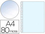 Bolsa Catálogo Q-connect Din A4 80 Microns Cristal Bolsa de 10 Unidades