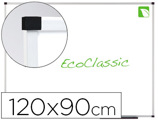 Quadro Branco Nobo Eco Classic Ecológica Magnético de Aco Vitrificado 120x90 cm